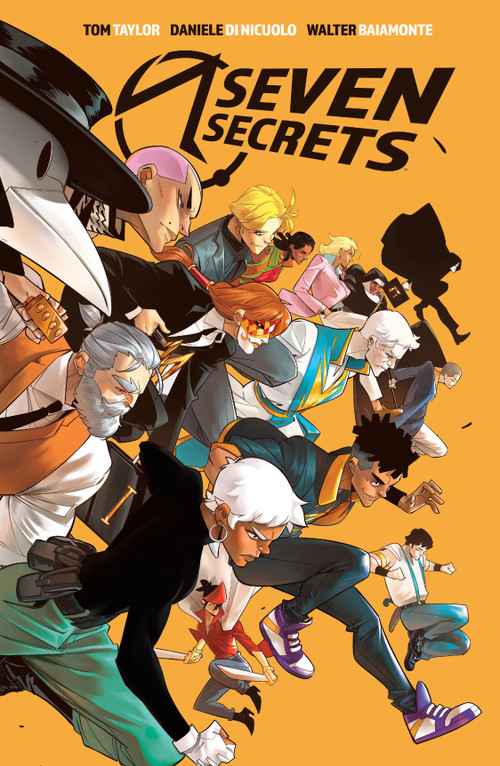 Seven Secrets Deluxe Edition by Tom Taylor, Daniele Di Nicuolo, 9798892155793