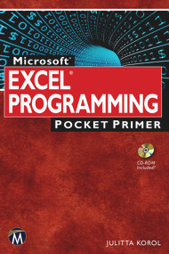 Microsoft Excel Programming Pocket Primer by Julitta Korol, 9781942270010