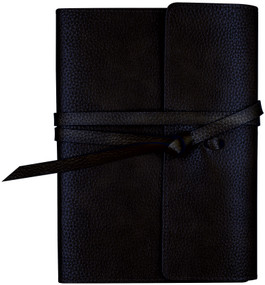 Black Leather Wrap Journal (Traveler's Notebook) by , 9781441346711