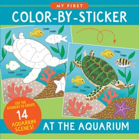 My First Color-by-Sticker Book - At the Aquarium by Cathy Hennessy, Martha Zschock, 9781441346148
