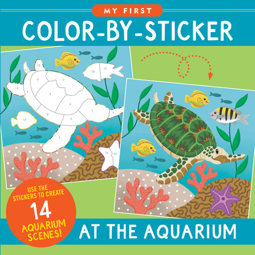 My First Color-by-Sticker Book - At the Aquarium by Cathy Hennessy, Martha Zschock, 9781441346148