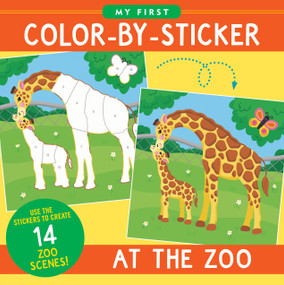 My First Color-by-Sticker Book - At the Zoo by Cathy Hennessy, Martha Zschock, 9781441346155