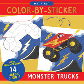 My First Color-by-Sticker Book - Monster Trucks by Martha Zschock, 9781441346209
