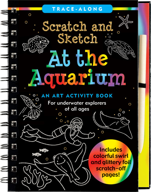 Scratch & Sketch At the Aquarium by Martha Zschock, 9781441346261