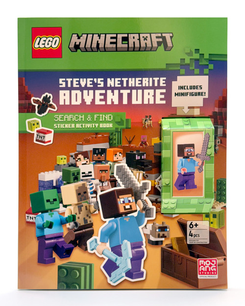 Steve's Netherite Adventure (LEGO Minecraft) by Random House, Random House, 9798217119172