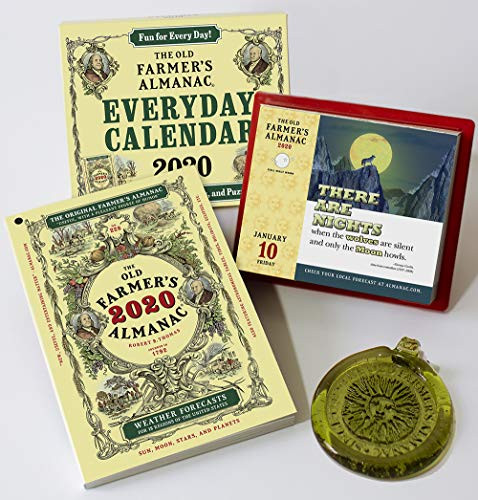 The Old Farmer's Almanac 2020/everyday Box Calendar 2020/sun Catcher Bundle by Old Farmer's Almanac, 9781571988270