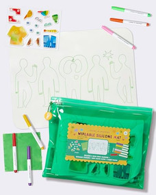 Friends Wipeable Coloring Mat for Kids - Travel-Friendly & Mess-Free Fun by Journey of Something, 9781488969652