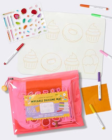 Sweet As Wipeable Coloring Mat for Kids - Travel-Friendly & Mess-Free Fun by Journey of Something, 9781488969645
