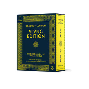 League of the Lexicon: Slang Edition (500 Questions on the Vulgar Tongue) by Two Brothers Games, Joshua Blackburn, Jonathon Green, 9781507225004