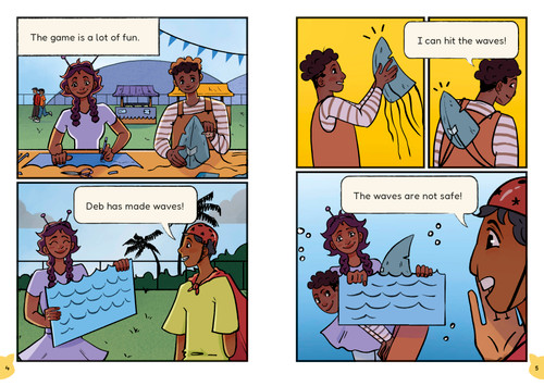 Phonic Books Sun Cats 2 Graphic Novel (VCe Spellings) by Phonic Books, 9798217125975