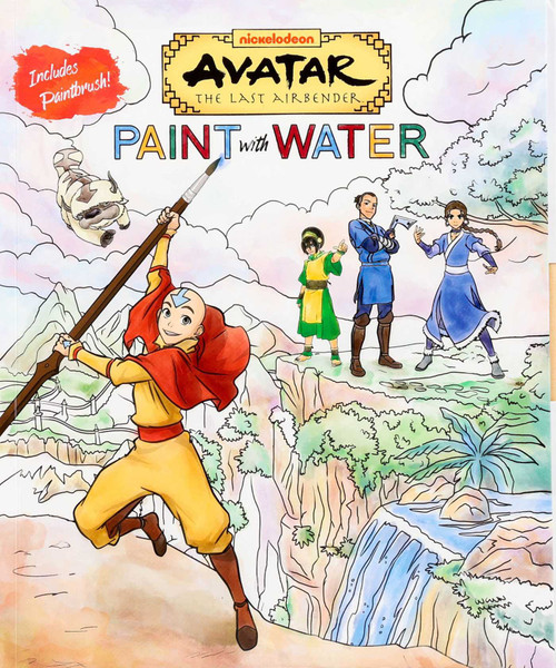 Avatar The Last Airbender Paint with Water by Editors of Thunder Bay Press, 9781667208923