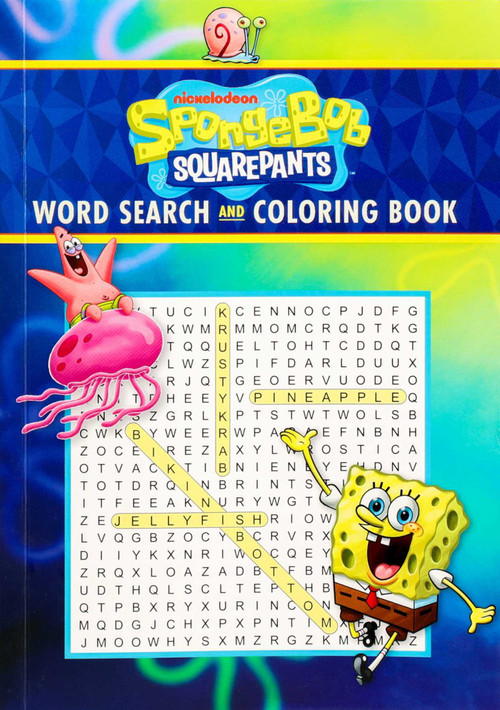 SpongeBob SquarePants Word Search and Coloring Book by Editors of Thunder Bay Press, 9781667210933
