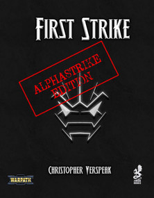 First Strike (Alpha Strike Edition) by Christopher Verspeak, 9781958872819