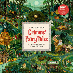 The World of Grimms' Fairy Tales A 1000-piece jigsaw puzzle (by Adam Simpson) by Adam Simpson, Gisli Sigurðsson, 9781399629621