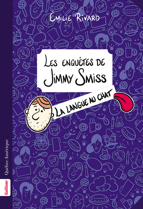 La langue au chat (French Edition) by Émilie Rivard, 9782764453704