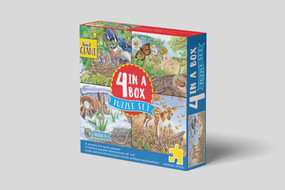 The Tiniest Giant 4-in-1 Puzzle Set by Barbara Ciletti, Cathy Morrison, 9780764370229