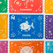 Spanish-English ABC Flash Cards (27 Bilingual Alphabet Flash Cards Featuring Latin American Animals in a Papel Picado Design) by Mike Alfaro, Gerardo Guillén, Blue Star Press, 9781963183443