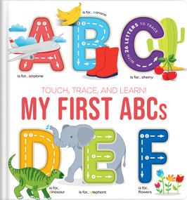 Touch, Trace, and Learn!: My First ABCs - Preschool Alphabet Tracing Book for Kids Ages 3-6 | Interactive Picture Book for Toddlers and Early Learning by Corinne Delporte, Karina Dupuis, Annie Sechao, CrackBoom! Books, Annie Sechao, Corinne Delporte, Karina Dupuis, 9782898025402