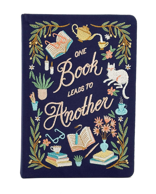 Book Lover's Embroidered Journal by Insight Editions, 9798886638646