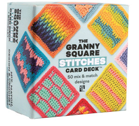 The Granny Square Stitches Card Deck (50 Mix and Match Designs) by Claire Montgomerie, 9781800923829