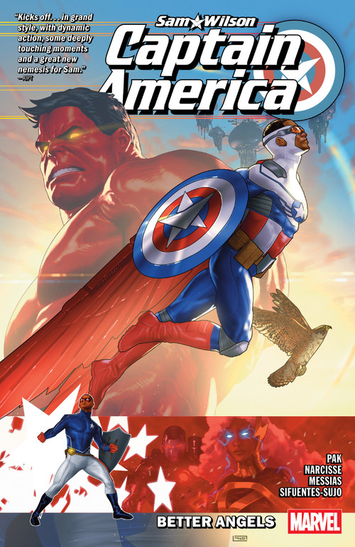 Sam Wilson, Captain America: Better Angels by Evan Narcisse, Greg Pak, Eder Messias, Valentine De Landro, Taurin Clarke, 9781302963064