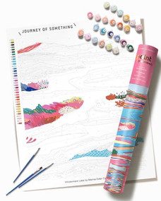 Lake Windermere Paint by Numbers Kit & Canvas - DIY Adult Craft Kit - Artist Designed by Journey of Something, Marina Ester Castaldo, 9781488969126