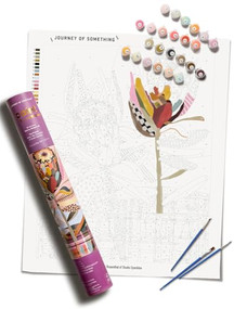 Two Proteas Paint by Numbers Kit & Canvas - DIY Adult Craft Kit - Artist Designed by Journey of Something, Bec Rosenthal, 9781488969140