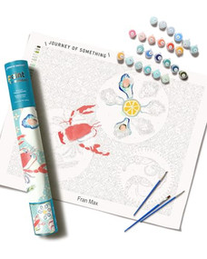 Dining on the Rocks Paint by Numbers Kit & Canvas - DIY Adult Craft Kit - Artist Designed by Journey of Something, Fran Max, 9781488969157