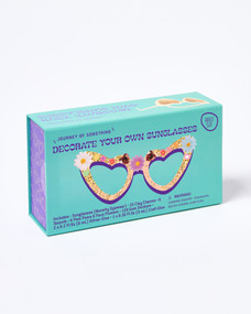 Decorate Your Own Heart Sunglasses Kit - DIY Craft Set - Perfect for Parties & Gifts by Journey of Something, 9781488969676