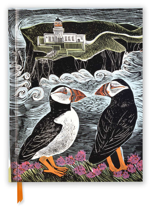 Angela Harding: Fair Isle Puffins (Blank Sketch Book) by Flame Tree Studio, 9781835626047