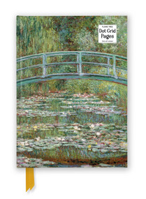Claude Monet: Bridge over a Pond of Water Lilies (Foiled Dot Grid Journal) by Flame Tree Studio, 9781835626108