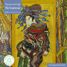 Adult Sustainable Jigsaw Puzzle Vincent van Gogh: The Courtesan (1000-pieces. Ethical, Sustainable, Earth-friendly) by Flame Tree Studio, 9781835626160