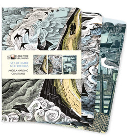Angela Harding: Coastlines Set of 3 Midi Notebooks by Flame Tree Studio, 9781835626184