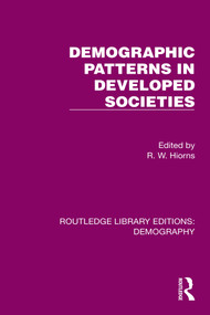 Demographic Patterns in Developed Societies by R. W. Hiorns, 9781032551326
