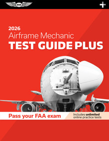 Airframe Mechanic Test Guide Plus 2026 (Paperback plus software to study and prepare for your aviation mechanic FAA Knowledge Exam) by ASA Test Prep Board, 9781644255292