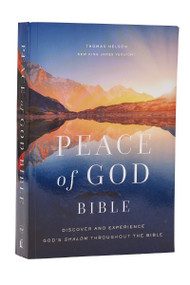Peace of God Bible: Discover and Experience God's Shalom Throughout the Bible (NKJV, Softcover, Red Letter, Comfort Print) by Jeremiah J. Johnston, PhD, 9781400335084