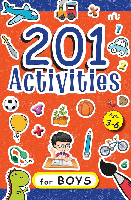 201 Activities For Boys by Moonstone, 9789357023023