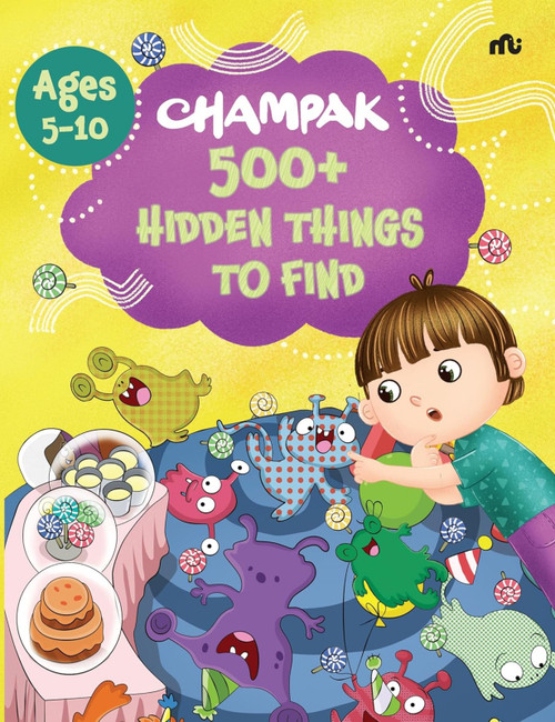 500+ Hidden Things to Find by Champak, 9789357029353