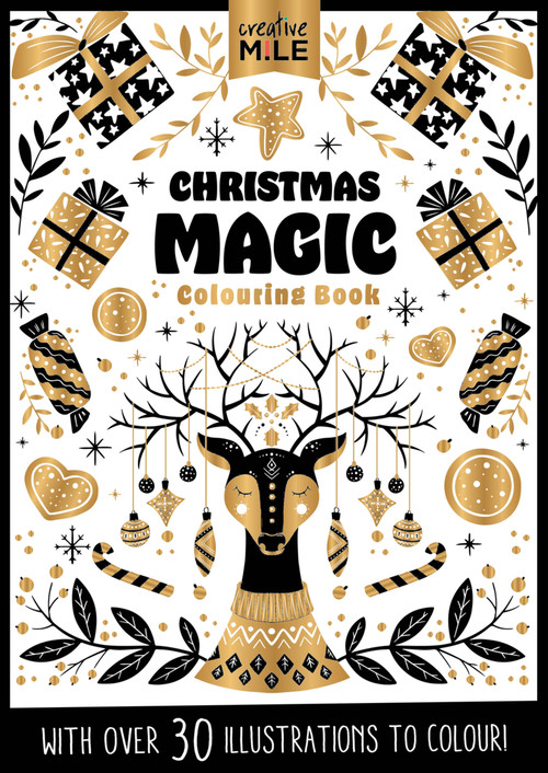 Christmas Magic Colouring Book (Colouring Book) by Creative Mile, 9781923091511