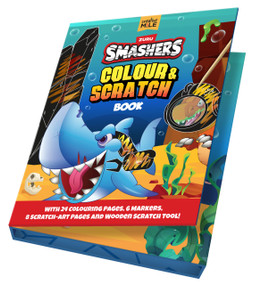Smashers Colour and Scratch Book by Five Mile, 9781923091832