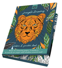 Jungle Dreams (Colour & Scratch Book) by Five Mile, 9781923091849
