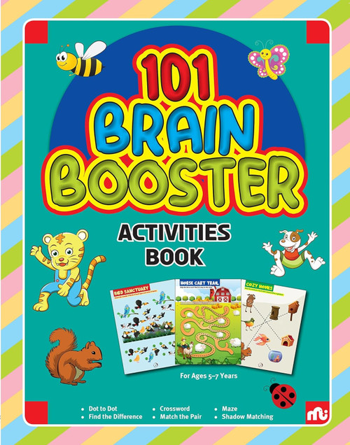 101 Brain Booster (Activities Book) by Moonstone, 9789355207463