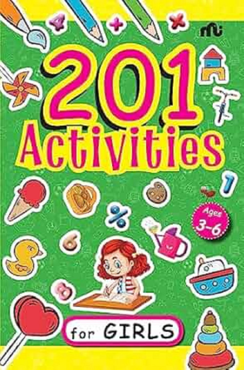 201 Activities For Girls by Moonstone, 9789357023160