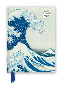 Katsushika Hokusai: The Great Wave (Foiled Dot Grid Journal) by Flame Tree Studio, 9781835626078