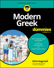 Modern Greek For Dummies by Eirini Argyrouli, 9781394342747