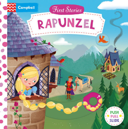 Rapunzel (A Push, Pull, Slide Book) by Dan Taylor, Campbell Books, 9781035083282