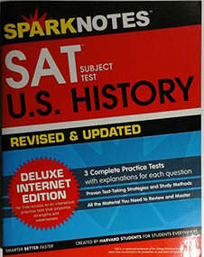 SAT Subject Test: U.S. History (SparkNotes Test Prep) by SparkNotes, 9781411402416