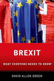 On Brexit by David Allen Green, 9780198799436