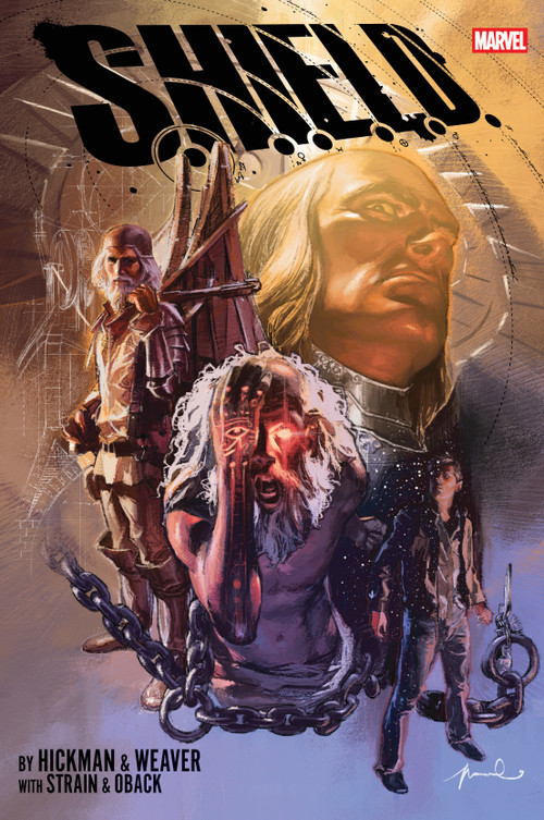 S.H.I.E.L.D. By Hickman & Weaver Omnibus Gerald Parel Cover by Jonathan Hickman, Dustin Weaver, Nick Pitarra, Marvel Various, Gerald Parel, 9781302966386