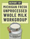 Report of Michigan Fresh Unprocessed Whole Milk Workgroup by Sally Fallon Morell, Michigan Fresh Unprocessed Whole Milk Work Group, 9781510784956